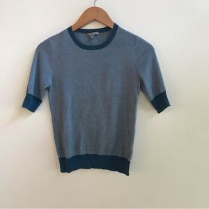 COS DOUBLE PLY KNIT COTTON TSHIRT